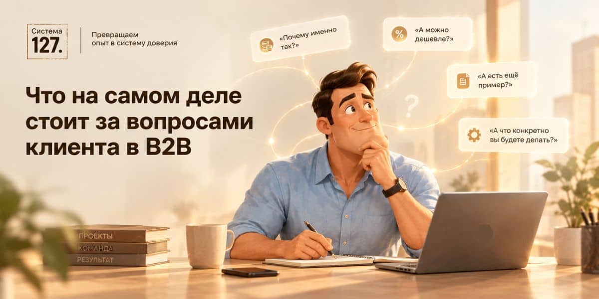 Что на самом деле стоит за вопросами клиента в B2B